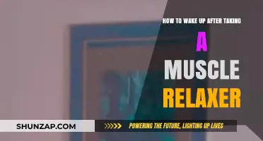 Safely Waking Up After Muscle Relaxers: Tips for Alertness and Recovery