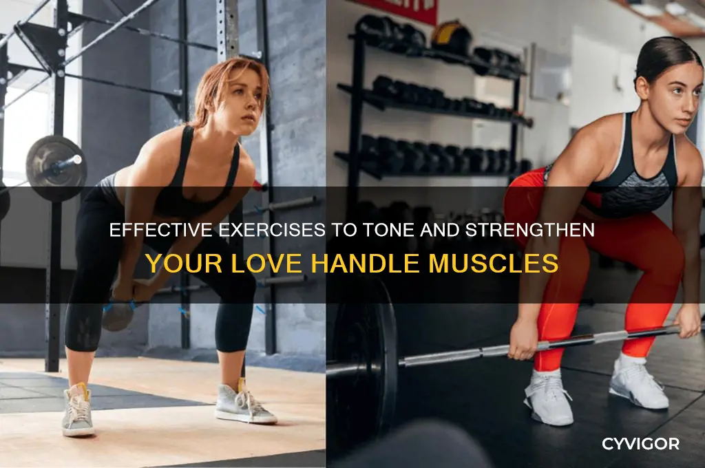 how to work love handle muscles