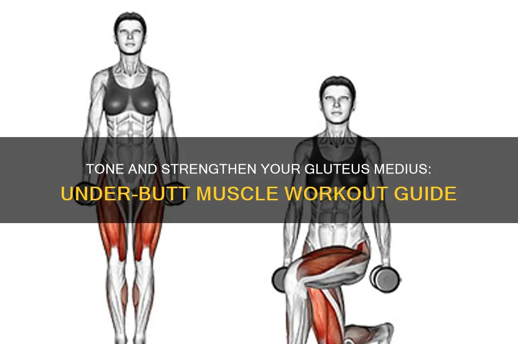 how to work muscle under buttocks