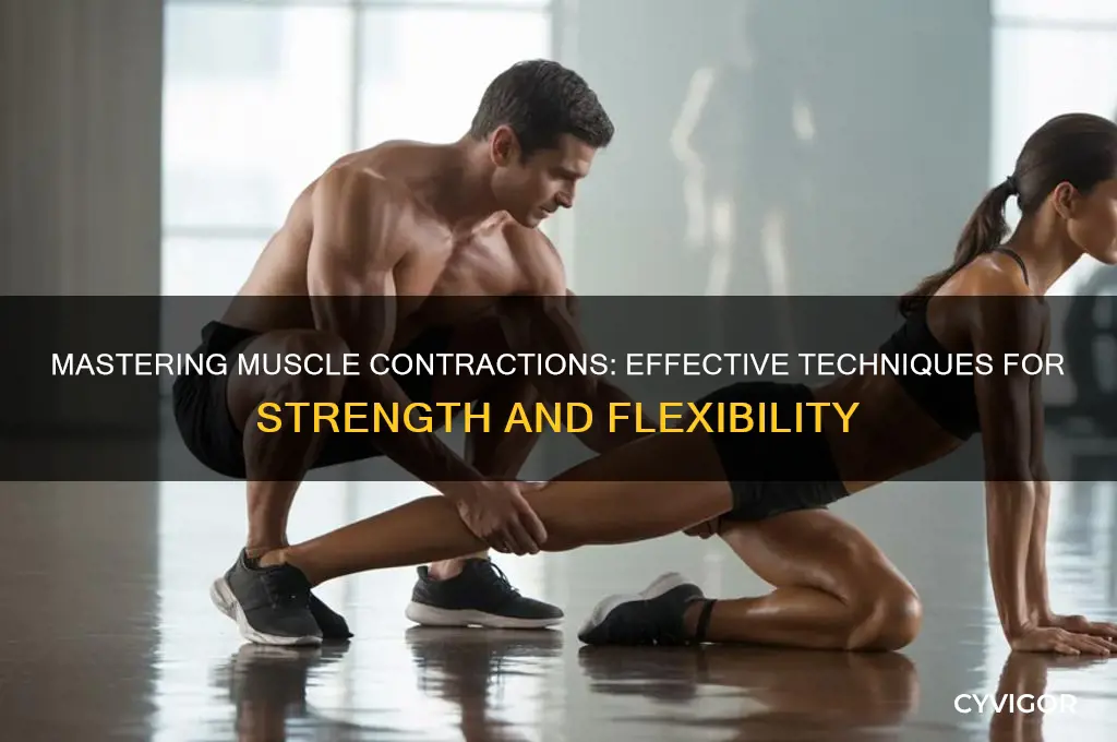how to work on a muscle contraction