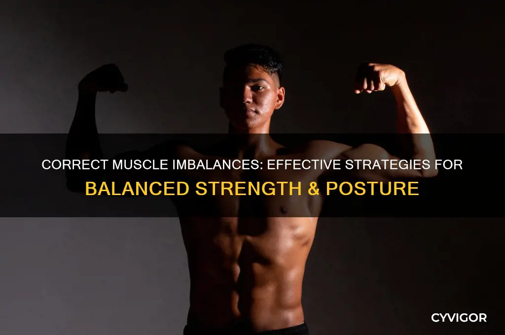 how to work on muscle imbalances