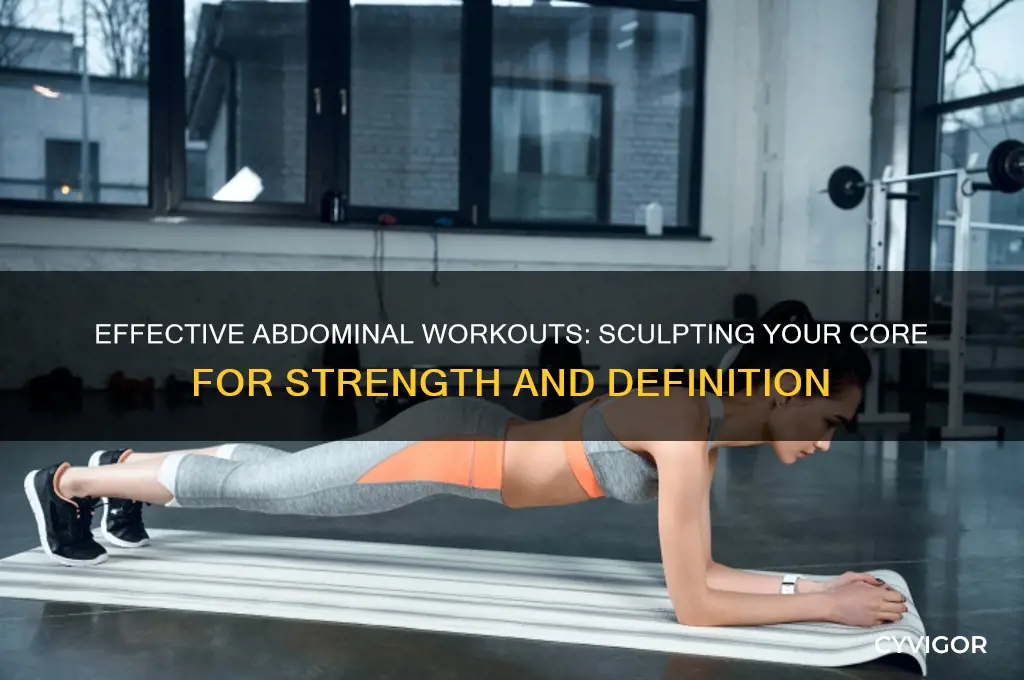how to work out abdominal muscles