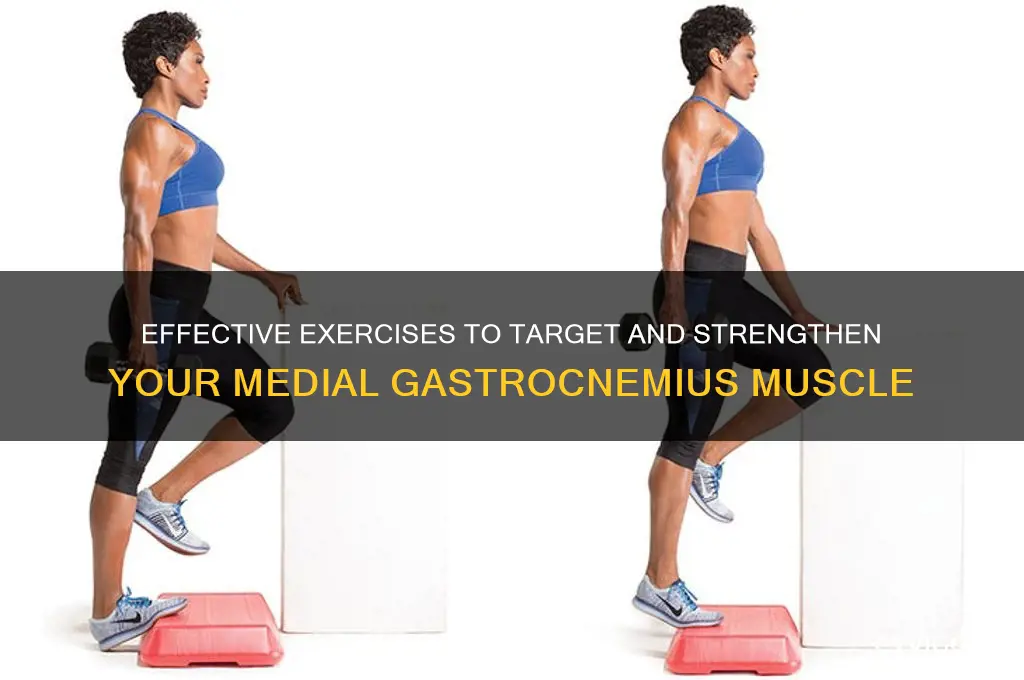 how to work out medial gastrocnemius muscle