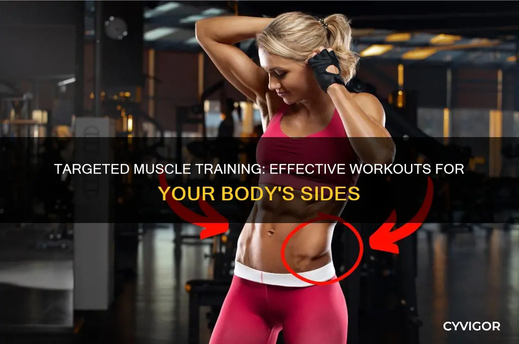 how to work out muscle side of ur body