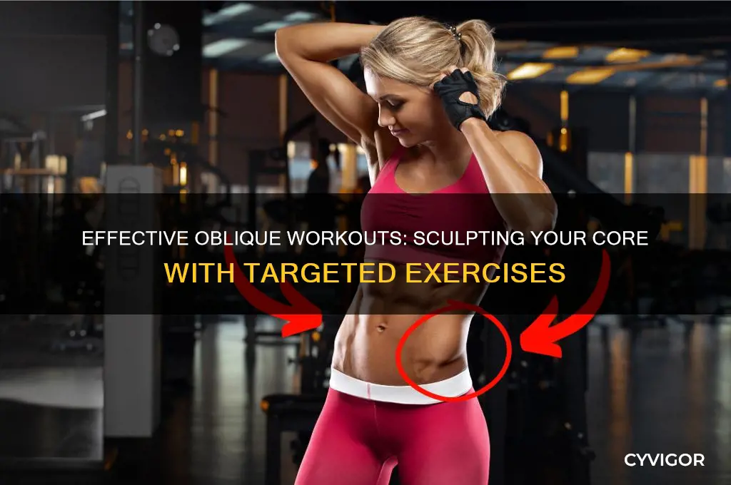 how to work out oblique muscles