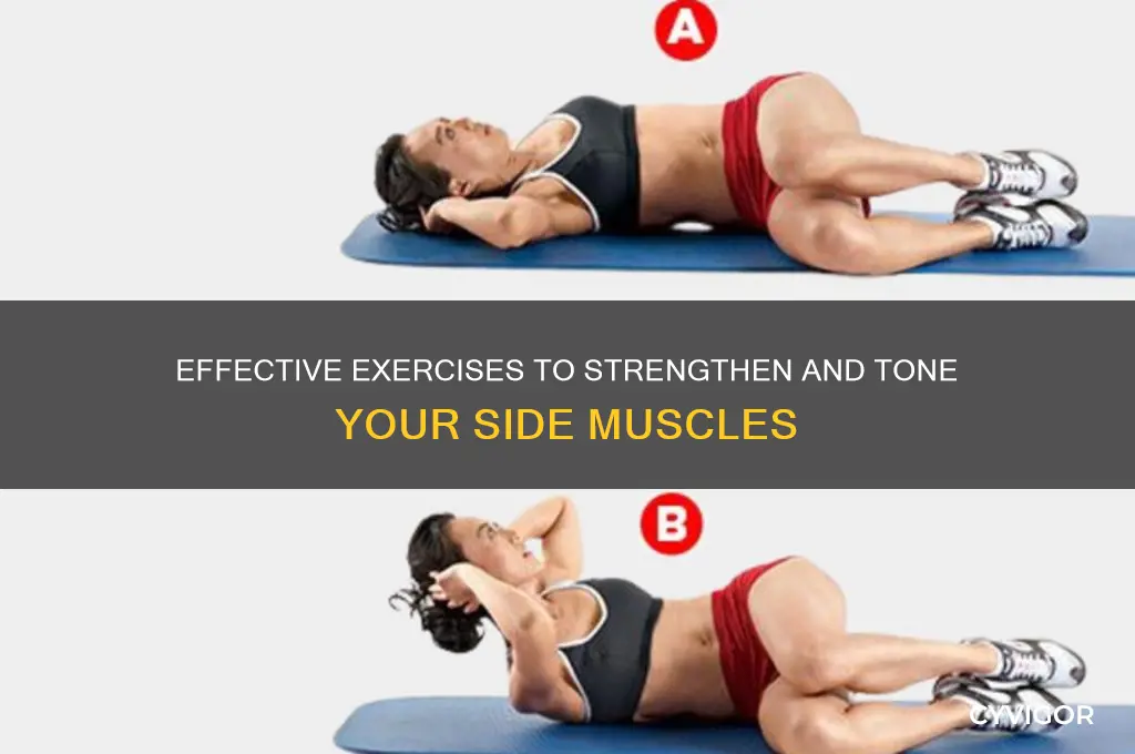 how to work out side muscles