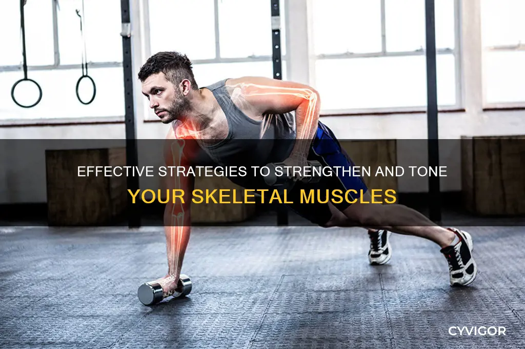 how to work out skeletal muscle