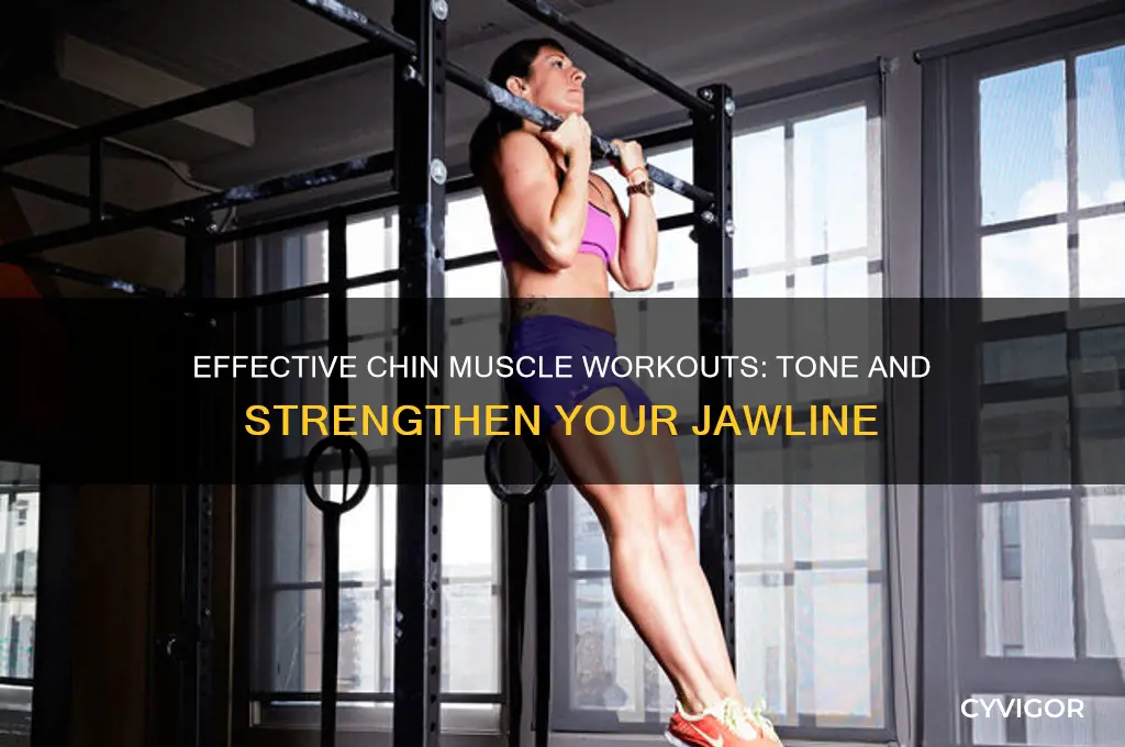 how to work out the chin muscle