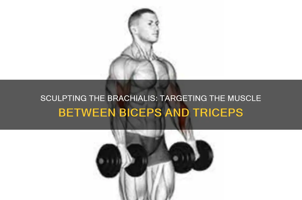 how to work the muscle between bicep and tricep