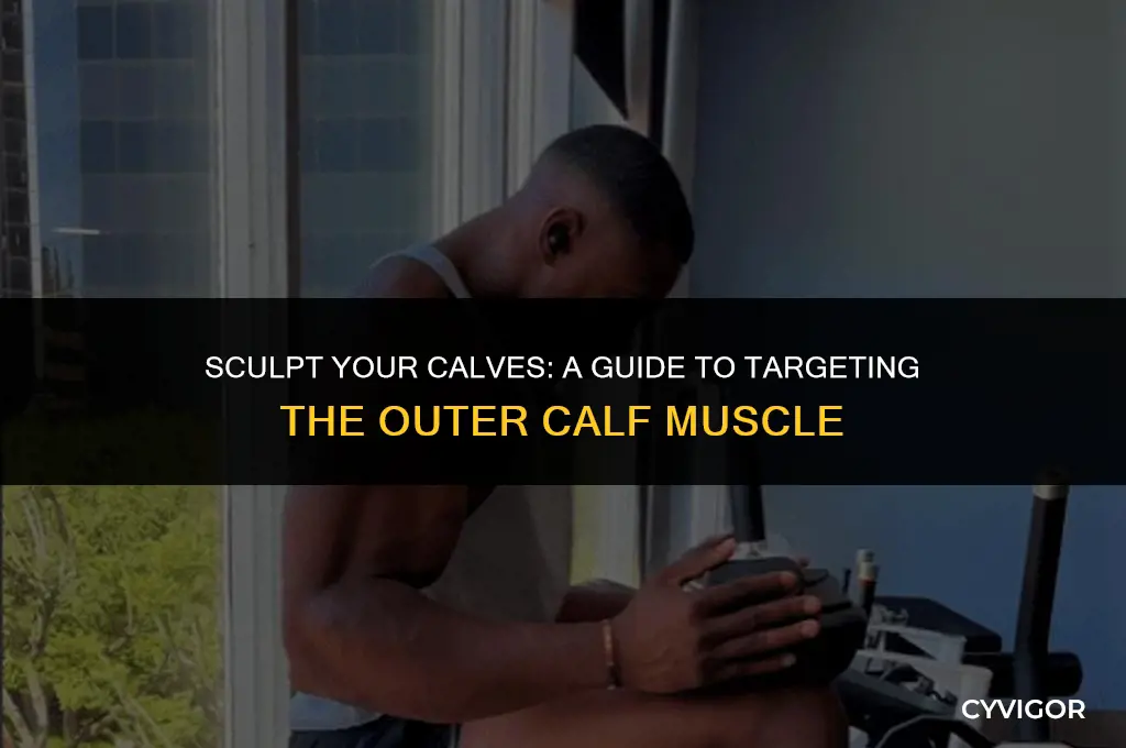 how to workout outer calf muscle