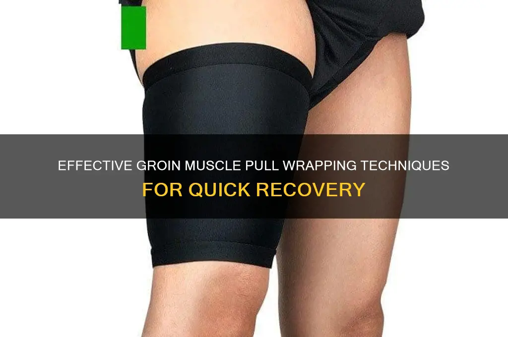 how to wrap a groin muscle pull