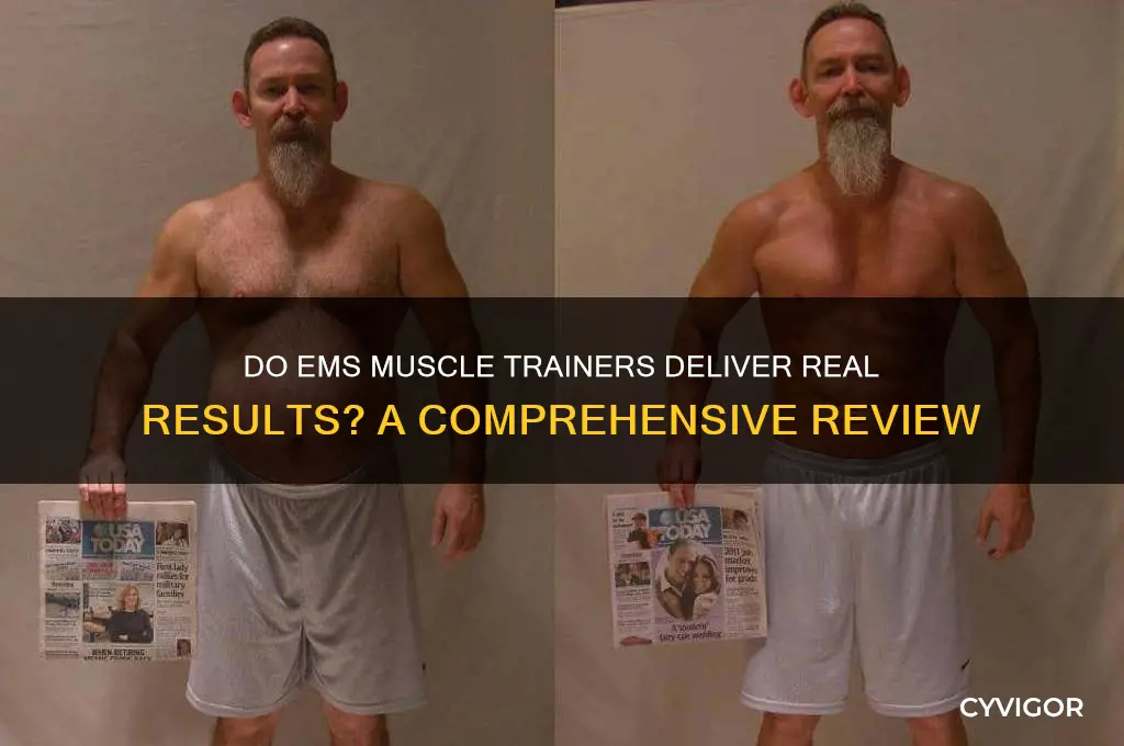 how well do ems muscle trainers work