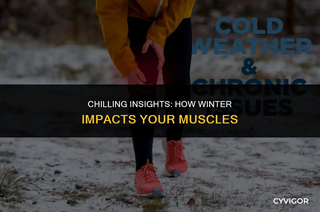 how winter affects muscles