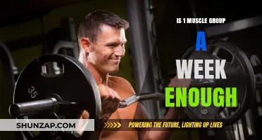 One Muscle Group Weekly: Sufficient for Growth or Too Little?