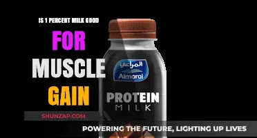 Is One Percent Milk a Muscle-Building Ally or Myth?
