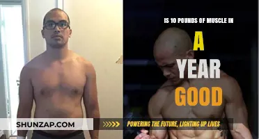 Building Muscle: Is Gaining 10 Pounds in a Year Good?