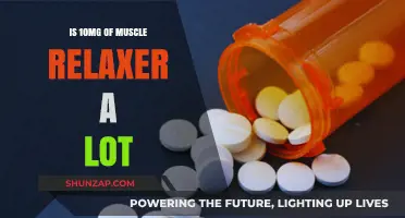 Understanding Muscle Relaxer Dosages: Is 10mg Considered a High Amount?
