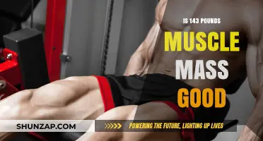 Is 143 Pounds of Muscle Mass Good for Your Fitness Goals?
