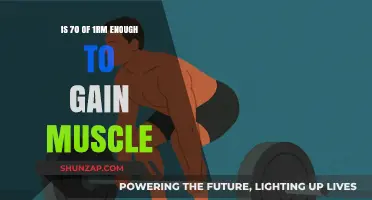 Can 70% of 1RM Effectively Build Muscle Mass?