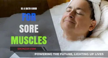 Soothing Sore Muscles: The Benefits of a Warm Bath Explained