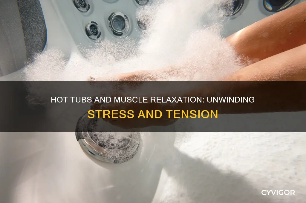 is a hot tub good for relaxing muscles