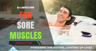 Jacuzzi Therapy: Easing Sore Muscles with Warm Water Relaxation