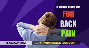Muscle Relaxers for Back Pain: Effective Relief or Risky Choice?