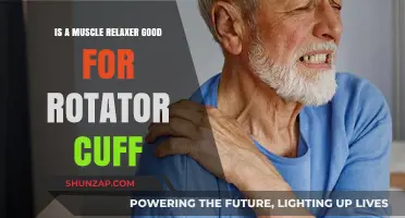 Muscle Relaxers for Rotator Cuff Pain: Effective Relief or Risky Choice?