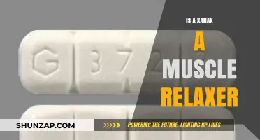 Is Xanax a Muscle Relaxer? Understanding Its Uses and Effects