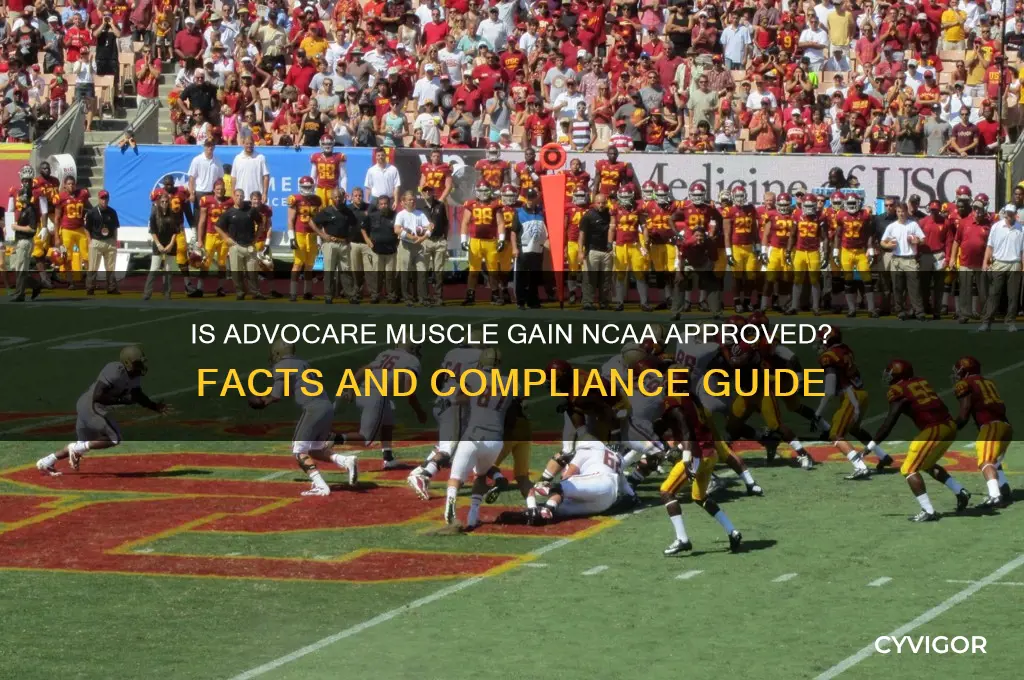 is advocare muscle gain ncaa approved