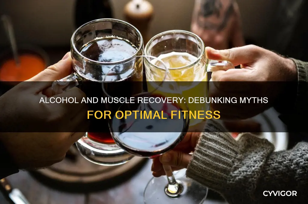 is alcohol good for muscle recovery