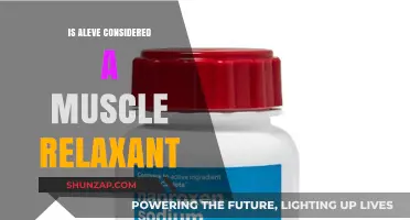 Is Aleve a Muscle Relaxant? Understanding Its Uses and Effects