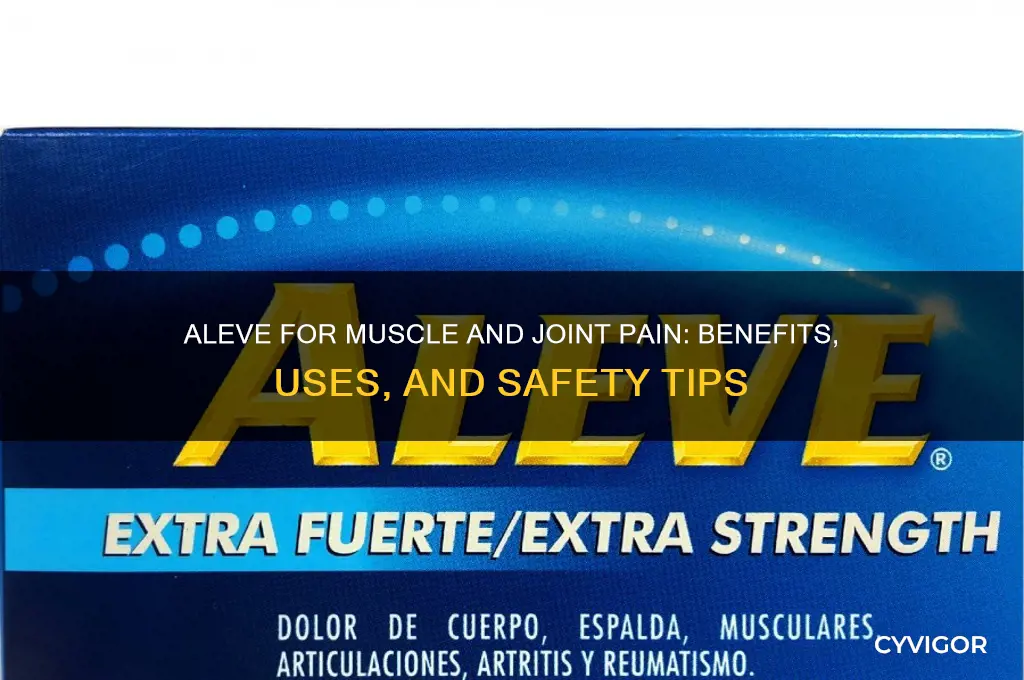 is aleve good for muscle and joint pain