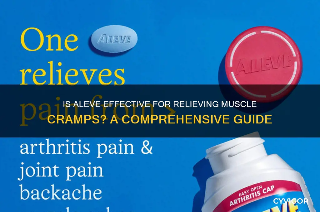 is aleve good for muscle cramps