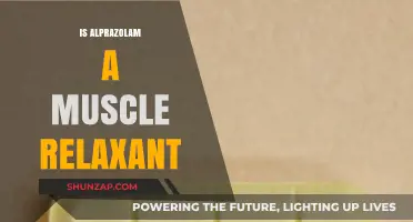 Alprazolam as a Muscle Relaxant: Fact or Fiction?