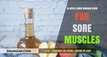 Apple Cider Vinegar for Sore Muscles: Benefits and How to Use It