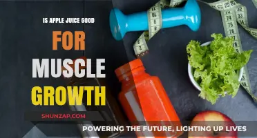 Apple Juice and Muscle Growth: Benefits, Myths, and Nutrition Facts
