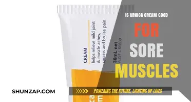 Arnica Cream for Sore Muscles: Benefits, Uses, and Effectiveness Explained