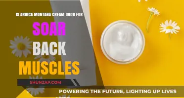 Arnica Montana Cream: Effective Relief for Sore Back Muscles?