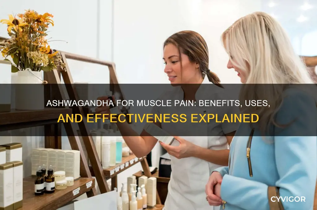 is ashwagandha good for muscle pain