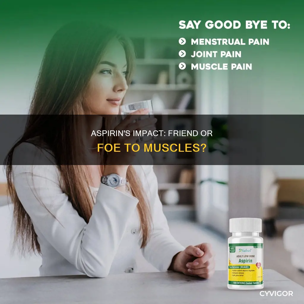 is aspirin bad for muscles