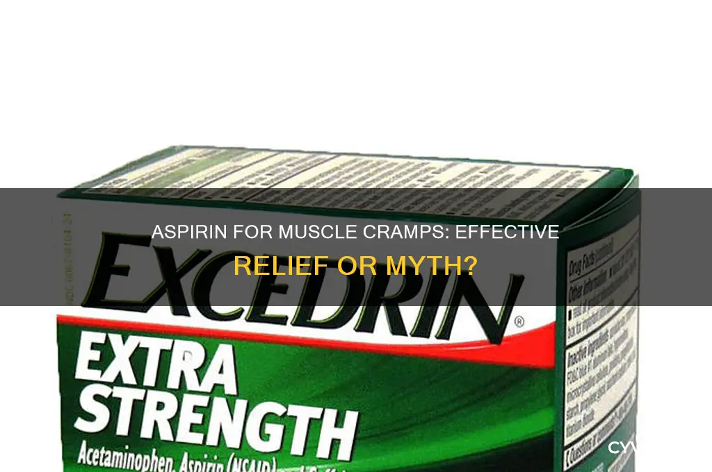 is aspirin good for muscle cramps