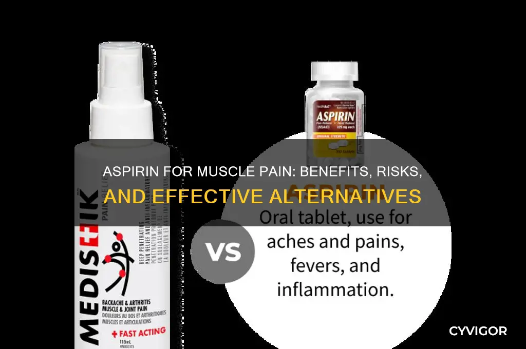 is aspirin good for muscle pain