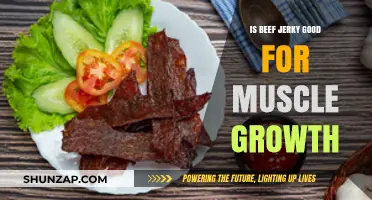 Beef Jerky and Muscle Growth: A Protein-Packed Snack for Gains?