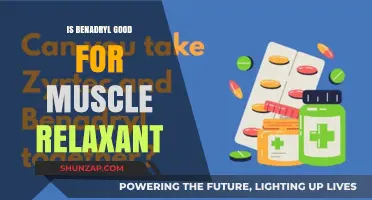 Can Benadryl Act as a Muscle Relaxant? Exploring Its Uses and Limits