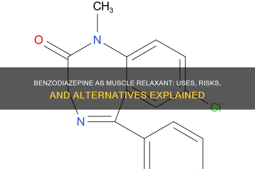 is benzodiazepine a muscle relaxant