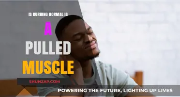 Is Burning Sensation Normal with a Pulled Muscle? Find Out