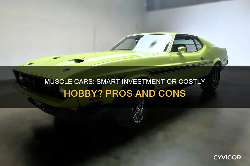 is buying a muscle car a good investment