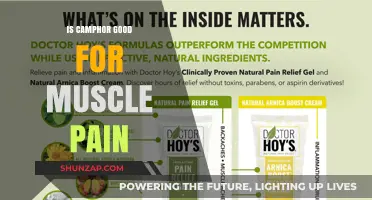 Camphor for Muscle Pain: Benefits, Uses, and Safety Tips