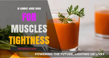 Carrot Juice Benefits: Easing Muscle Tightness and Enhancing Recovery